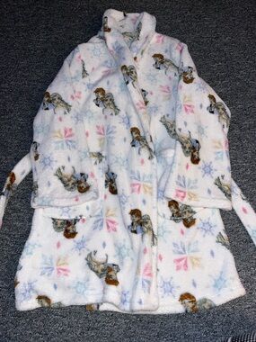 Disney Frozen Girls Bath Robe